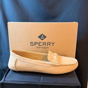 Sperry Topsiders Bridge Driver Leather BNIB. Size 7.5.